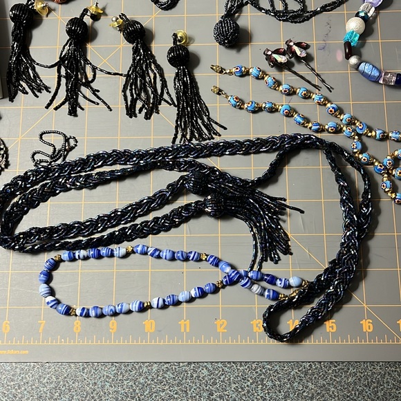 Vintage lot of jewelry beads pieces, African beads - Picture 3 of 7